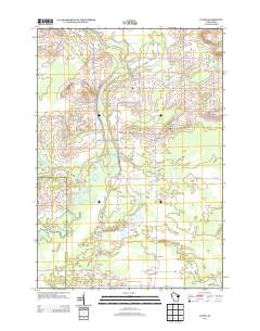 Lunds 2013 topographic map thumbnail