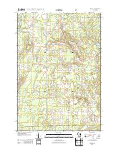 Ogema 2013 topographic map thumbnail
