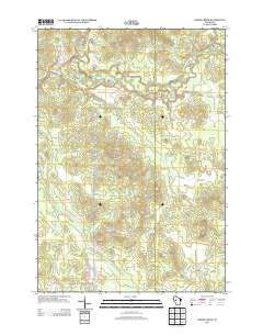 Horse Creek 2013 topographic map thumbnail