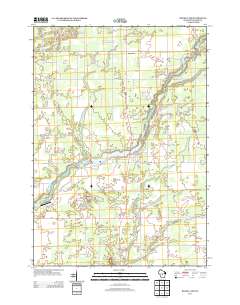 Roche A Cri 2013 topographic map thumbnail