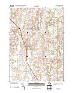 Rockdale 2013 topographic map thumbnail