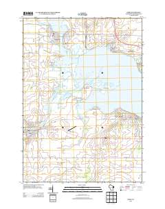 Omro 2013 topographic map thumbnail