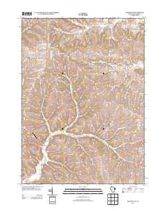 Monroe NW 2013 topographic map thumbnail