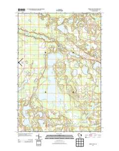 Siren East 2013 topographic map thumbnail