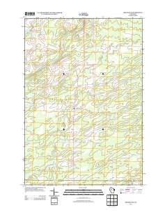 Sheldon NE 2013 topographic map thumbnail