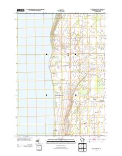 Stockbridge 2013 topographic map thumbnail