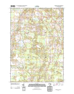 Mission Lake 2013 topographic map thumbnail