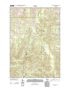 Simes Creek 2013 topographic map thumbnail