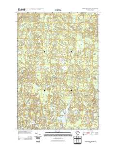 Turntable Creek 2013 topographic map thumbnail