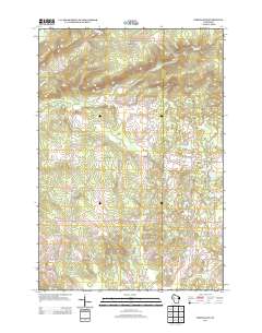 Strickland 2013 topographic map thumbnail