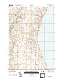 Two Creeks 2013 topographic map thumbnail