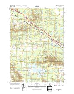 Millston 2013 topographic map thumbnail