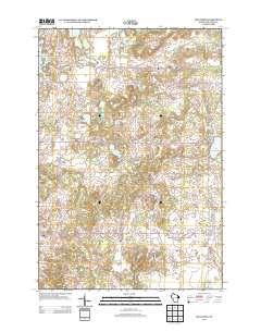 Milltown 2013 topographic map thumbnail