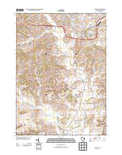 Verona 2013 topographic map thumbnail