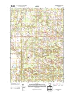 Wittenberg 2013 topographic map thumbnail