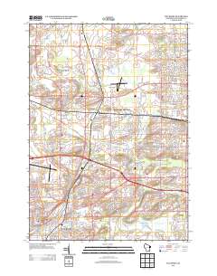 Waukesha 2013 topographic map thumbnail