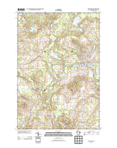 Spooner 2013 topographic map thumbnail