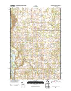 Somerset North 2013 topographic map thumbnail