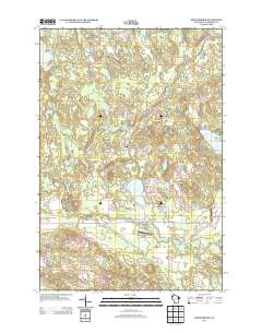Springbrook 2013 topographic map thumbnail