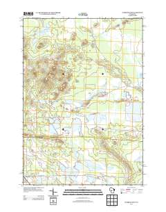 Warrens East 2013 topographic map thumbnail