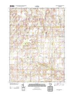 Lima Center 2013 topographic map thumbnail