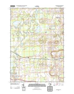 Readfield 2013 topographic map thumbnail