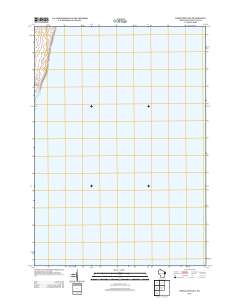 Kewaunee OE E 2013 topographic map thumbnail