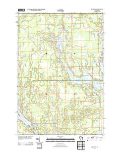 Bradley 2013 topographic map thumbnail