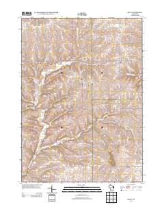 Rewey 2013 topographic map thumbnail
