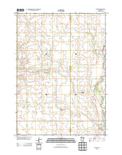 London 2013 topographic map thumbnail