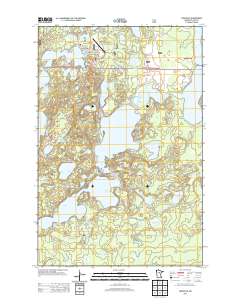 Longville 2013 topographic map thumbnail