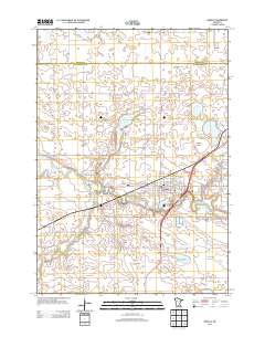 Madelia 2013 topographic map thumbnail