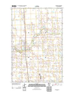 Mahnomen 2013 topographic map thumbnail