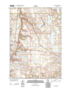 Mankato East 2013 topographic map thumbnail