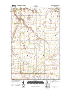 Marcoux Corners 2013 topographic map thumbnail