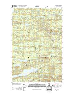 Mark Lake 2013 topographic map thumbnail