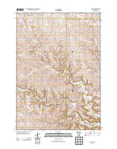 Mazeppa 2013 topographic map thumbnail