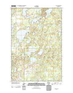 Lake Ada 2013 topographic map thumbnail
