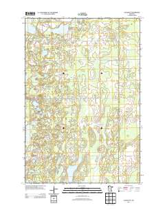 Lake Beauty 2013 topographic map thumbnail