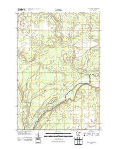 Lake Clayton 2013 topographic map thumbnail