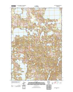 Lake Franklin 2013 topographic map thumbnail