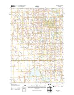 Lake Hassel 2013 topographic map thumbnail