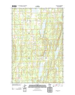Lake Hattie 2013 topographic map thumbnail