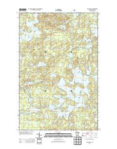 Lake Insula 2013 topographic map thumbnail