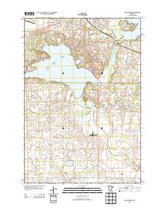 Lake Koronis 2013 topographic map thumbnail