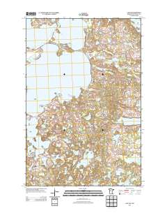 Lake Lida 2013 topographic map thumbnail