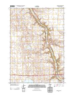 Lakefield NE 2013 topographic map thumbnail