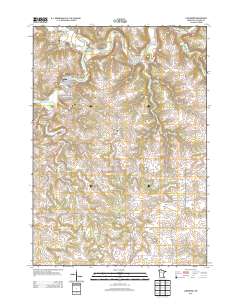 Lanesboro 2013 topographic map thumbnail