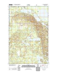 Laura Lake 2013 topographic map thumbnail