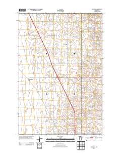 Lawndale 2013 topographic map thumbnail